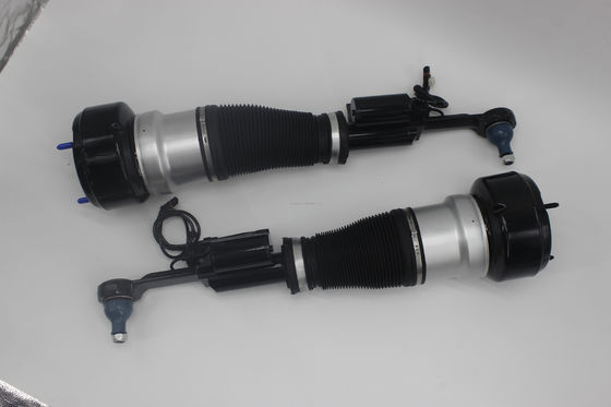 メルセデス W221 バボスの左前ショック吸収器とストラット組替え/修理