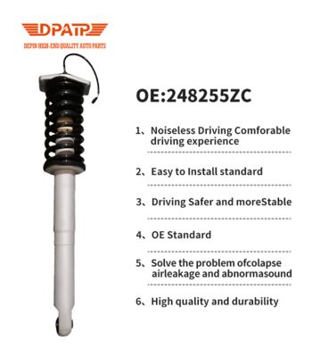 マセラティ クアトロポルテ M139 2007- 用カスタマイズされた車高調キット フロントサスペンションストラット 248255 インダクティブダンパーショックアブソーバー